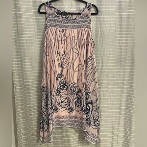 NWT Sleeveless Asymmetrical Dress